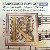 Rovigo: Missa Dominicalis Mottetti Canzoni